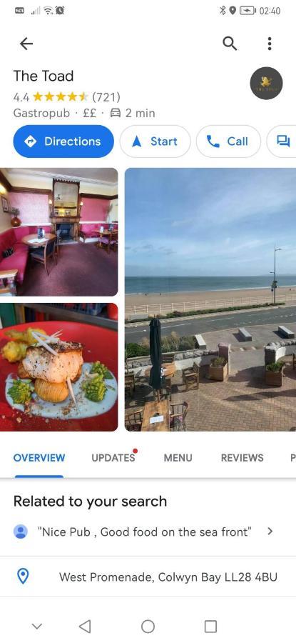 Netherton Studio Apartment 2 Rhôs-on-Sea 외부 사진