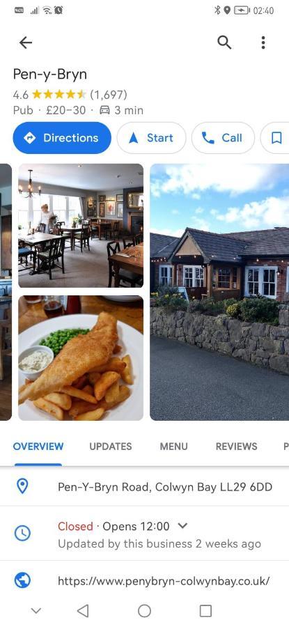 Netherton Studio Apartment 2 Rhôs-on-Sea 외부 사진